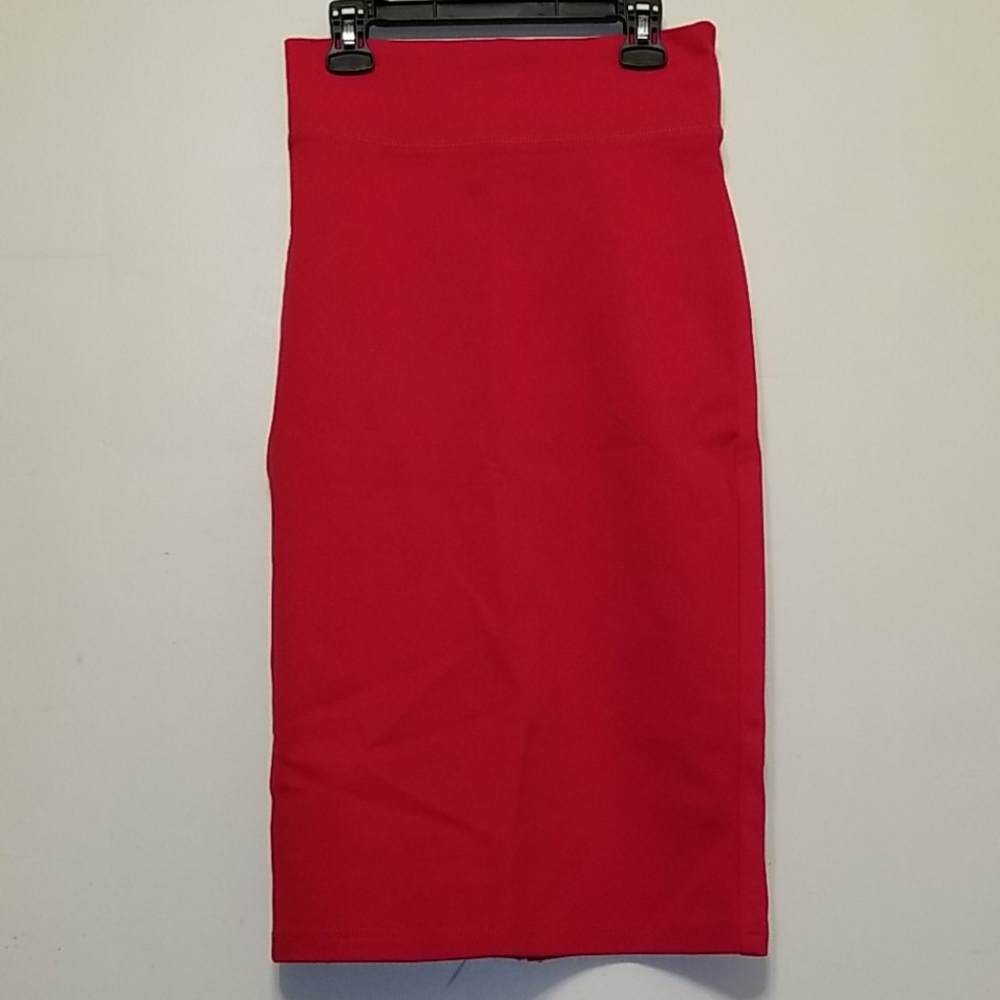 Red Pencilshirt!! Brand new!!